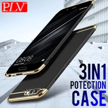 PLV Luxury Full Cover Phone Case For Huawei P9 P10 P20 Lite Plus 360 Matte Plastic Case For Huawei Mate 8 9 10 lite pro Cases