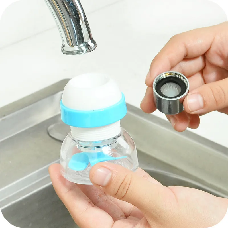 360 Adjustable Flexible Kitchen Faucet Tap Extender Faucet Save Water Splash Proof Water Outlet Shower Head Water Filter Sprink