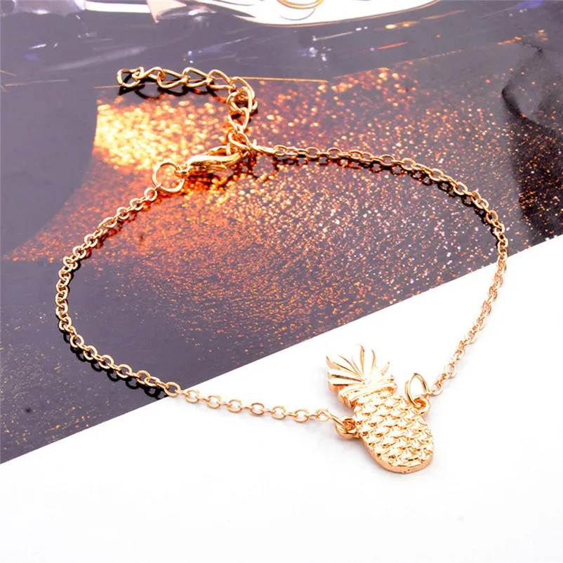 2018 NEW Beads anklets for Gold Women's Summer Beach Sandal Barefoot Chains Foot Bracelet Ankle Chain Sandals Pulseras Y03#N (3)