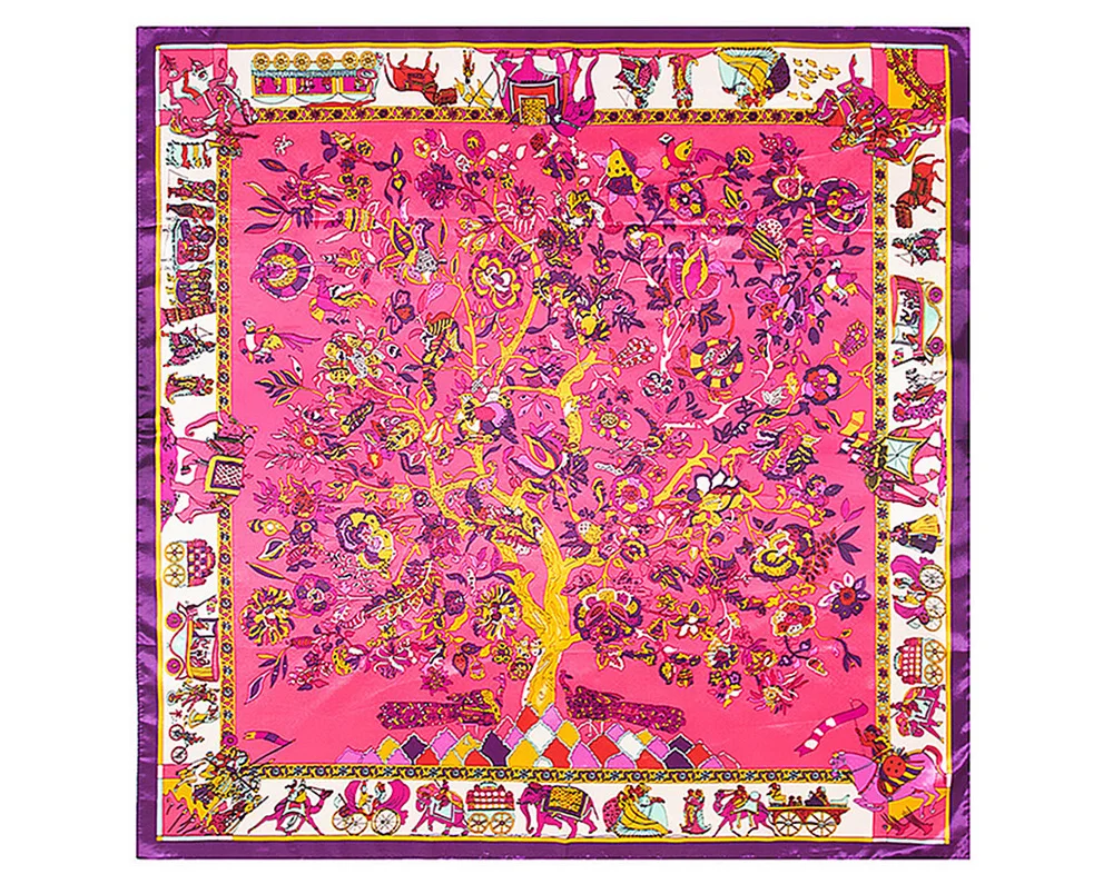 Floral Print Scarf (9)
