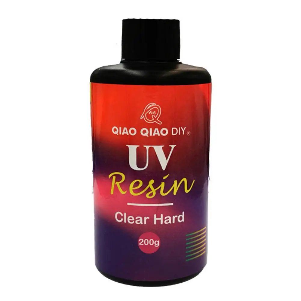 

10/15/25/60/120/200g Epoxy UV Ultraviolet Resin Gel Curing Hard Glue Transparent Resin Pigment LED DIY Varnish Handmade Crafts