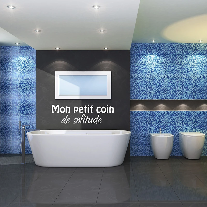 Французская виниловая настенная наклейка Mon Petit Coin de Solidute художественные обои