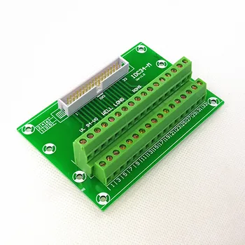 

DC3 34P 2x17Pins Header Breakout Board, Terminal Block, Connector.