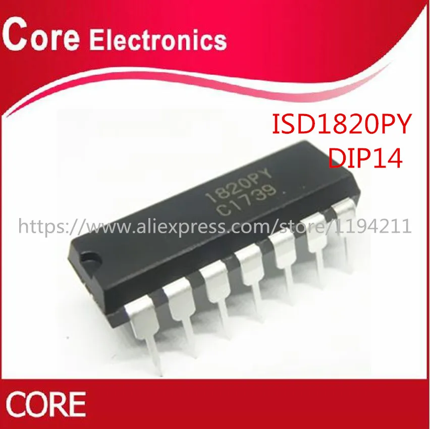 100 шт ISD1820PY DIP14 DIP 1820PY новинка | Электронные компоненты и принадлежности