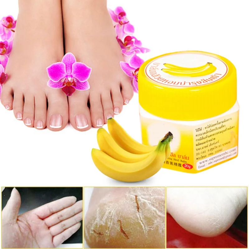 

Natural Cracked Heel Cream Remove Rough Dryness Cracked Chapped Feet Remove Dead Skin Soften Foot Care