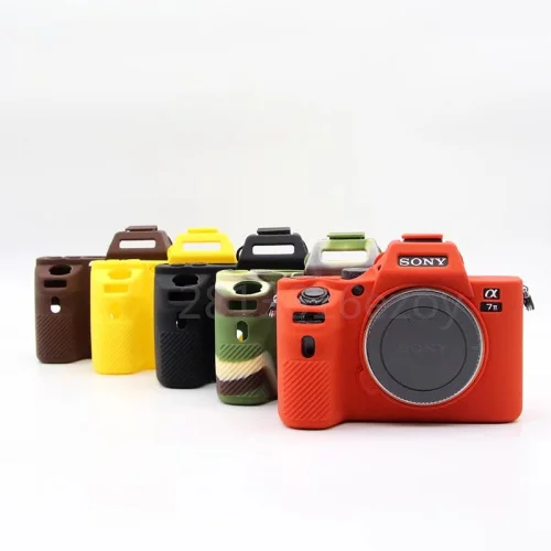 

New Soft Silicone Camera case for Sony A7 II A7II A7R Mark 2 Rubber Protective Body Cover Case Skin a72 a7s2 a7r2 m2