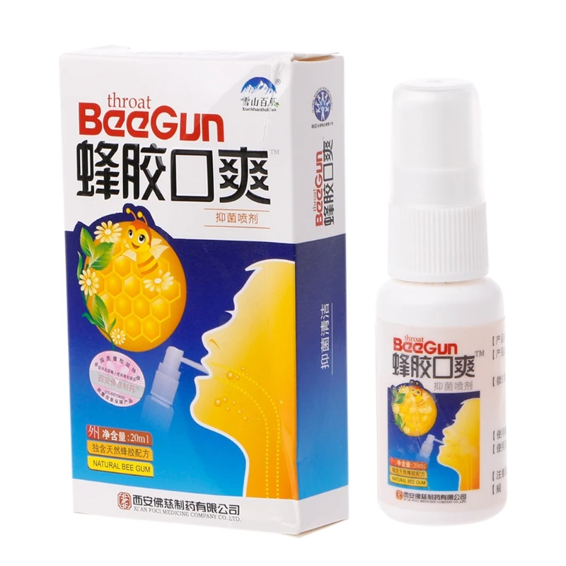 

Bee Propolis Oral Spray Clean Mouth To Refresh The Breath For Ulcer Pharyngitis