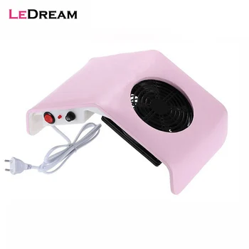 

110V & 220V Nail Art Dust Suction Collector UV Gel Tip Vacuum Cleaner Tool Manicure With Hand Rest Design For Nail Art Equipment