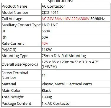CJX2-4011 5