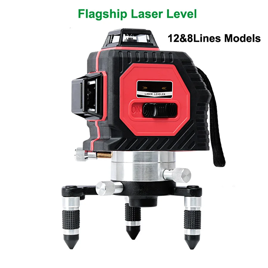 3D 12 8 Line Decoration Laser Level With lithium battery-004