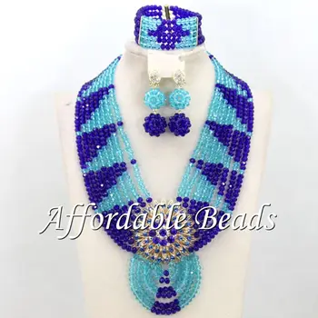 

Purple Silver Gray African Beads Set New Arrival Lace Jewelry Set Handmade Item Wholesale Free Shipping ABE166