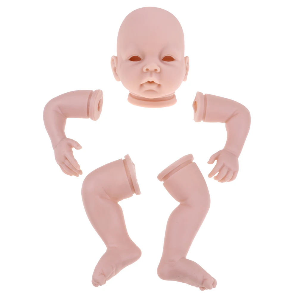 22/'/' Reborn Baby Supplies Doe Suede Body For 3//4 Arm Full Leg Doll Reborn Kit