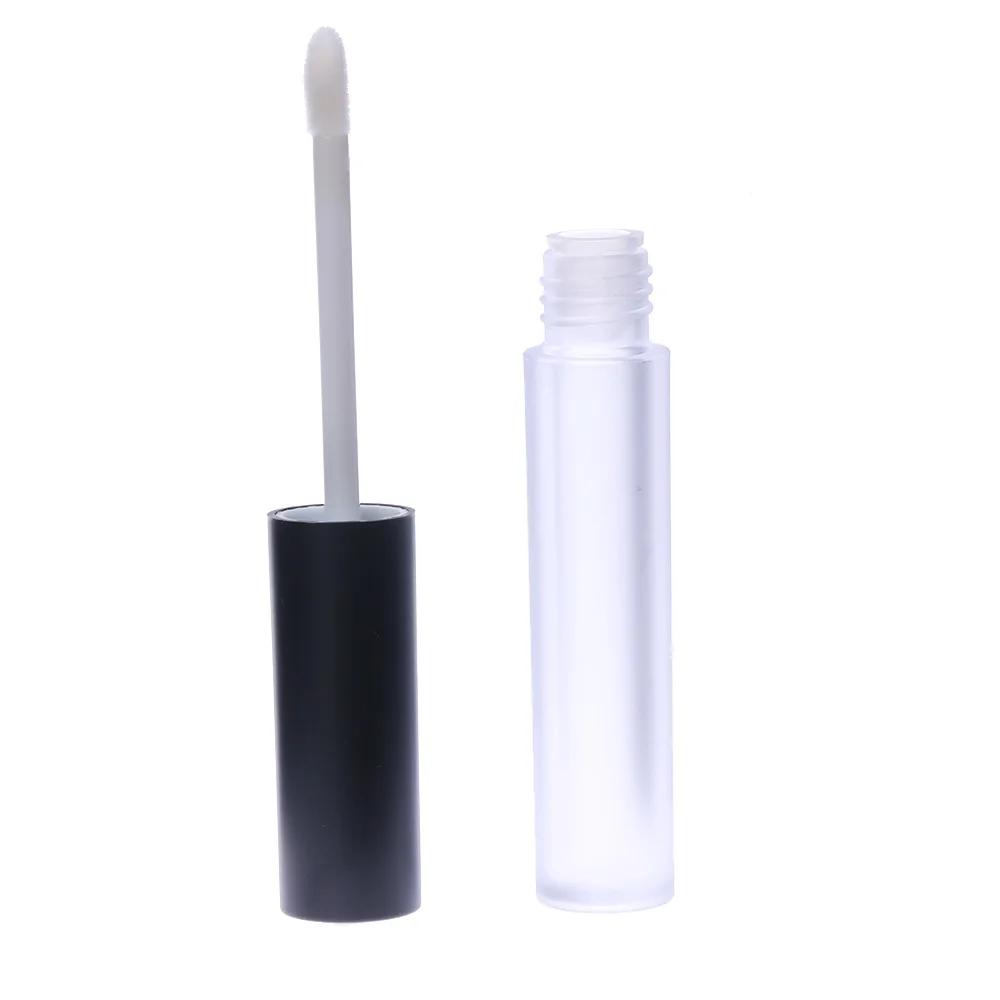 

High-grade Best selling reusable bottle Frosting Bottle Round Lip Gloss Tube Lip Glaze DIY Make up Lipgloss Traveler Accessories