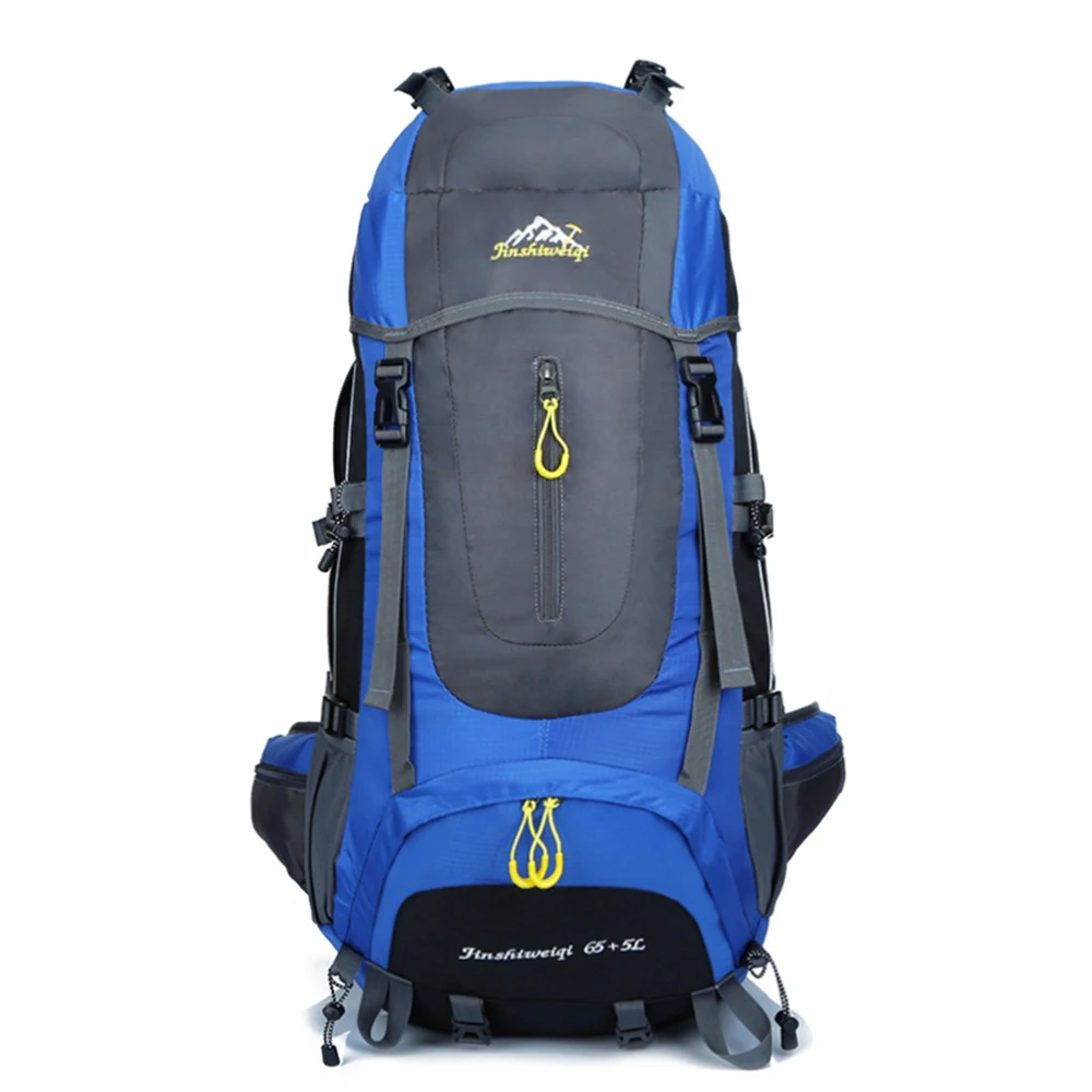 70L спортивная сумка для походов, путешествий, кемпинга, походов, походов, рюкзаков, походов, альпинизмов - Цвет: Синий цвет