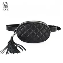 Модная сумка на пояс женская сумка с круглым ремнем для женщин новая сумка из искусственной кожи на груди высокое качество женская сумка с кисточками поясная сумка