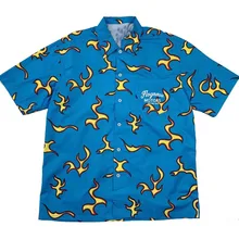 Новинка, мужские хлопковые повседневные рубашки с рисунком «golf Flame Le Fleur Tyler The Creator», высокое качество, топ с короткими рукавами и карманом, M 2XL# AB4