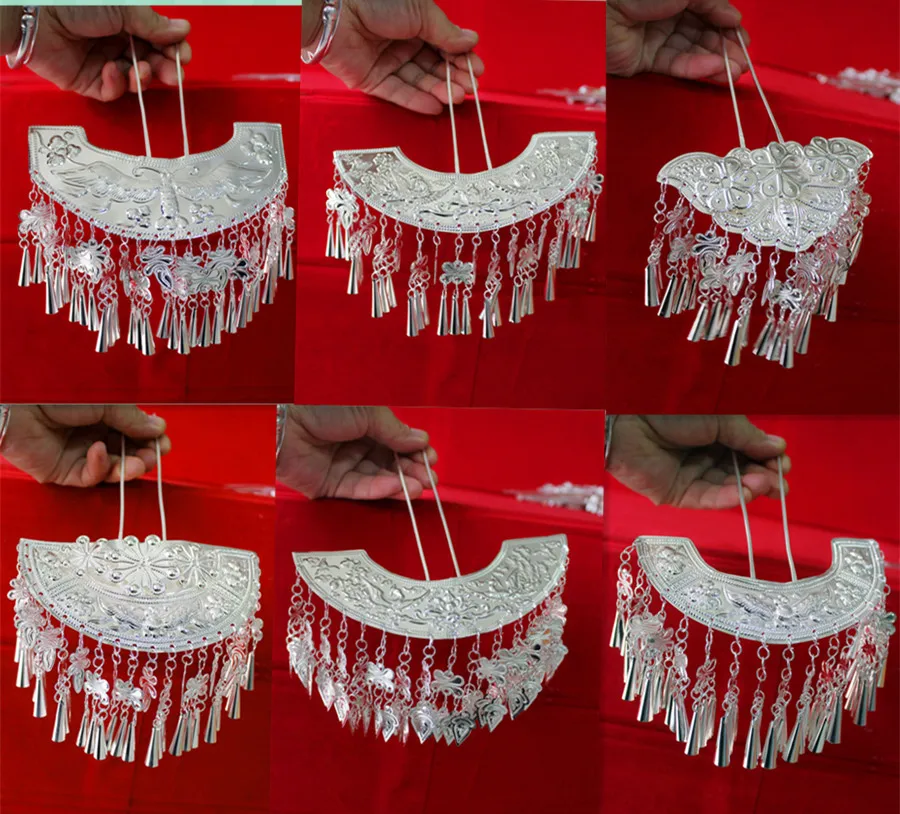 

hmong dance accessories miao headdress hmong siver hairpins hanfu accessories for Chinese national costumes