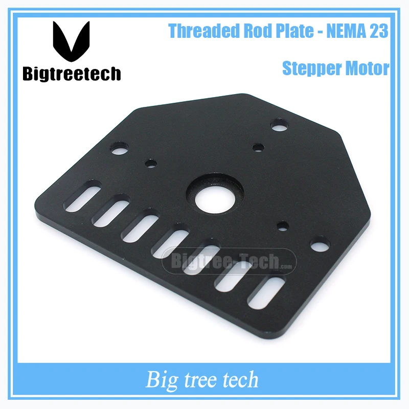 

5pcs 3D Printer part Rod Plate for Nema23 for Openbuilds V-Slot with 80*72*3mm for CNC&Kossel 3D0271