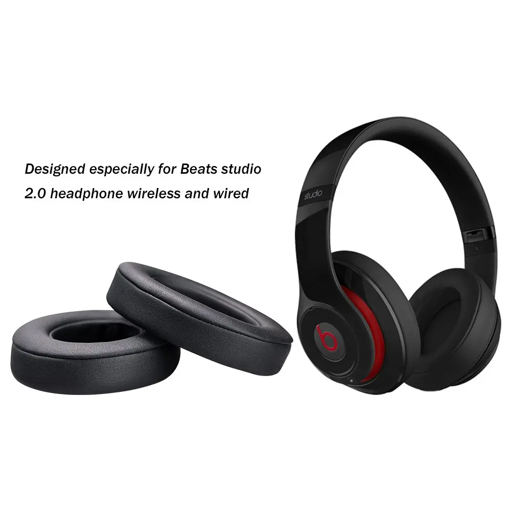 YSAGi 1 пара сменных поролоновые накладки на наушники для Beats studio2/studio2.0 studio 3 studio3.0