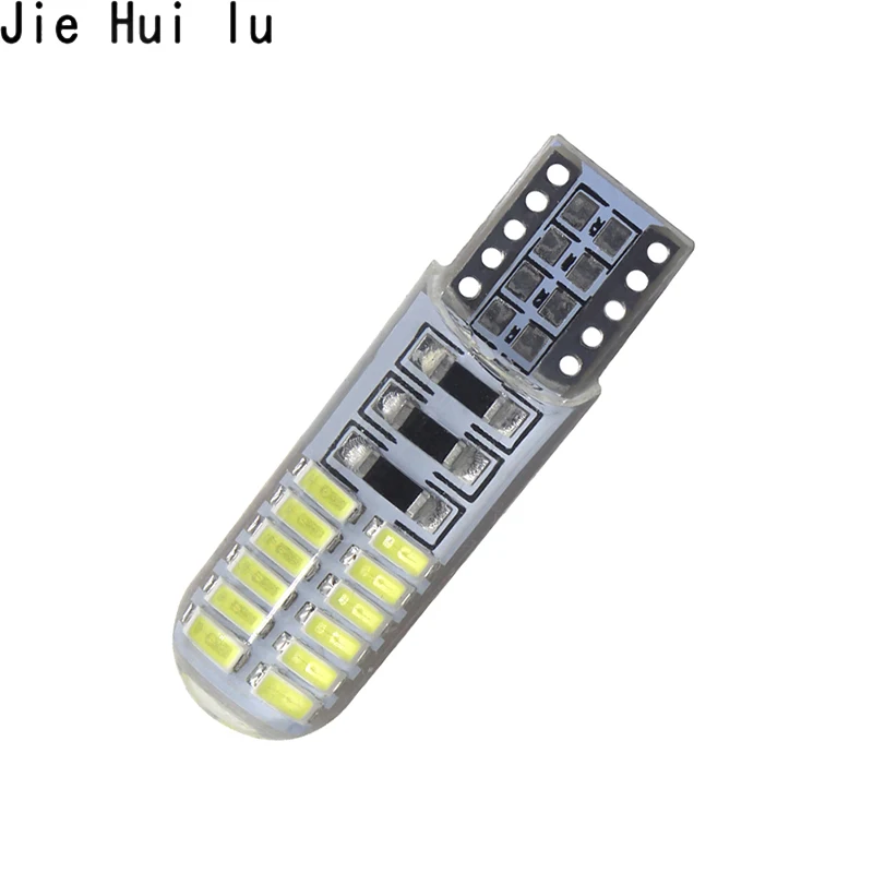 1 шт. высококачественный светодиодный задний фонарь T10 4014 24smd 12 В для автомобиля
