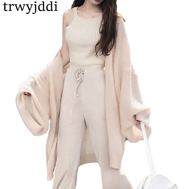 

Summer Beach Cool Cardigans Spring Women Long Sweater Knitted Rebecas Mujer Solid Long Sleeves Femme Casual Ladies Tops hl193