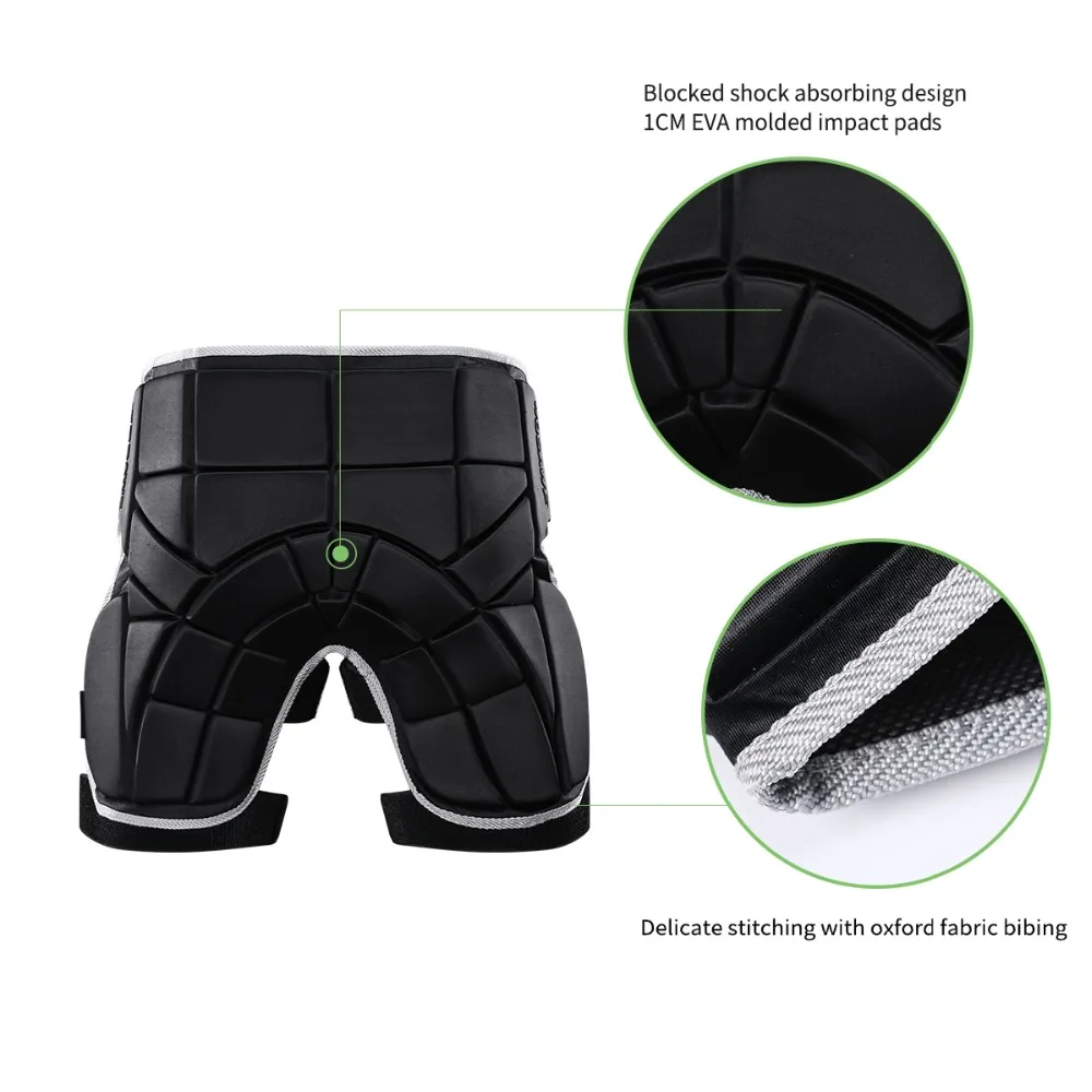 WOSAWE для взрослых спортивные шорты для мотокросса хип попа Protecion Лыжный Сноуборд Хоккей Защитное снаряжение MTB Байкер мотоциклетные штаны