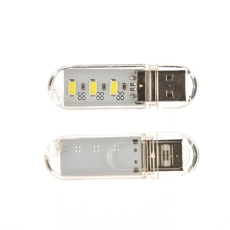 

1Pc Mini USB LED Night light Computer Notebook Mobile Power Charger Camping lamp For Reading Bulb Laptops Warm White Color