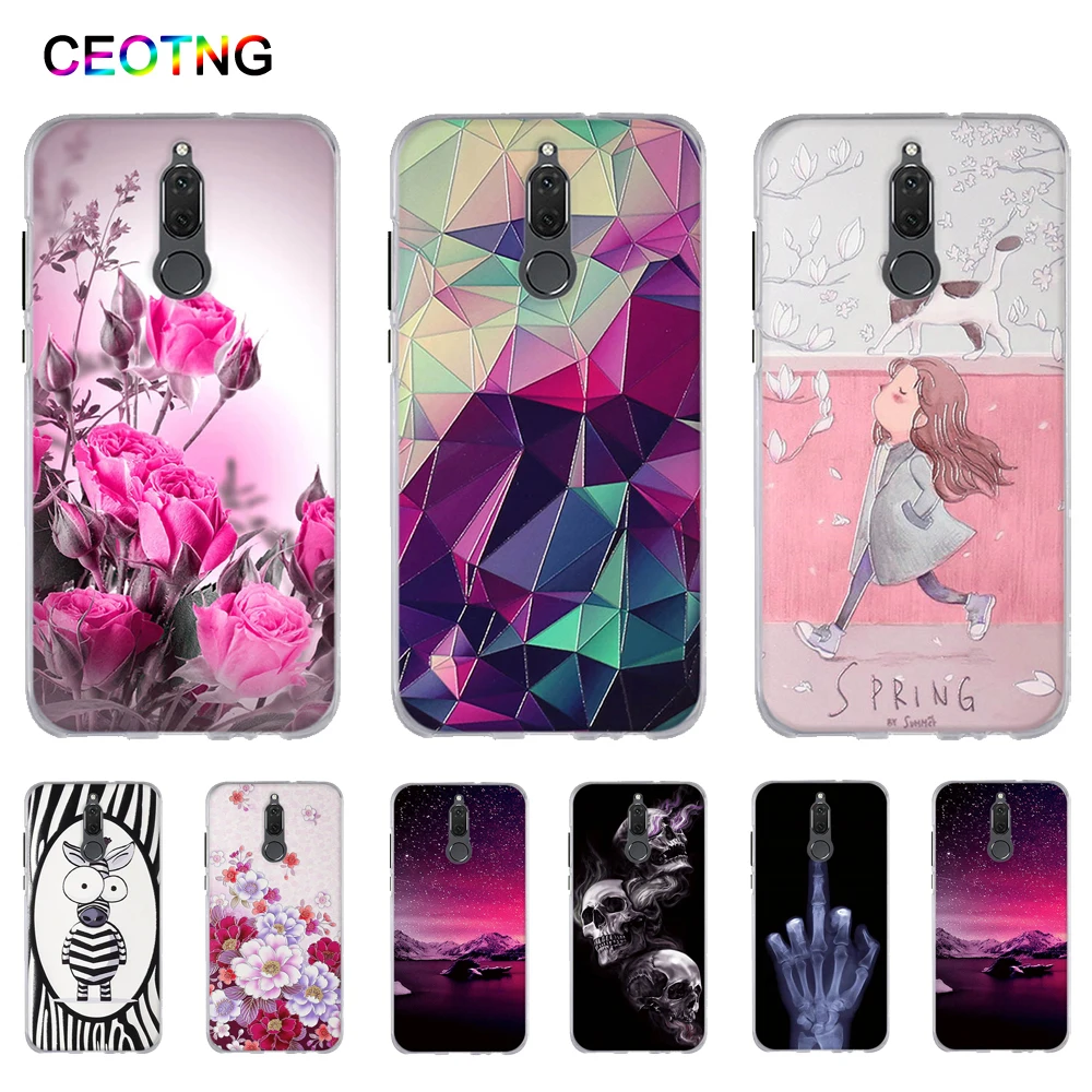 

Back Phone Case For Huawei Mate 10 Lite G10 Soft TPU Cover For Huawei Nova 2i Honor 9i Silicone Case For Huawei mate 10lite Bags