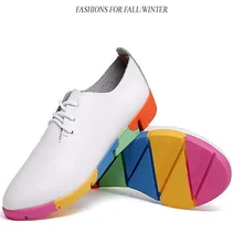 Туфли-оксфорды из натуральной кожи; женские повседневные туфли для медсестры с острым носком; сезон осень; женские лоферы с мягкой подошвой;