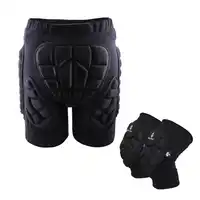 Ski Beschermende Hip Pad Padded Shorts + Beschermende Knee Pads Skiën Schaatsen Snowboard Impact Bescherming