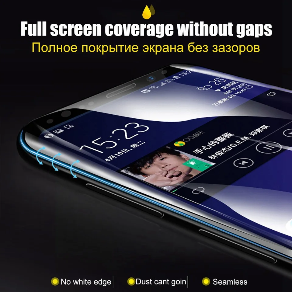 3D Glass for Samsung Galaxy S10 Plus Lite Screen Protector Curved Tempered Glass For Samsung S10e S6 S7 Edge S8 S9 Plus Note 9 8 (6)