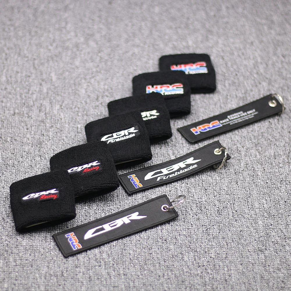 

For Honda HRC CBR600RR CBR250R CBR1000RR CBR893 CBR919 CBR929 CBR954 CBR1100xx Motorcycle Front Brake Oil Fluid Reservoir Sock