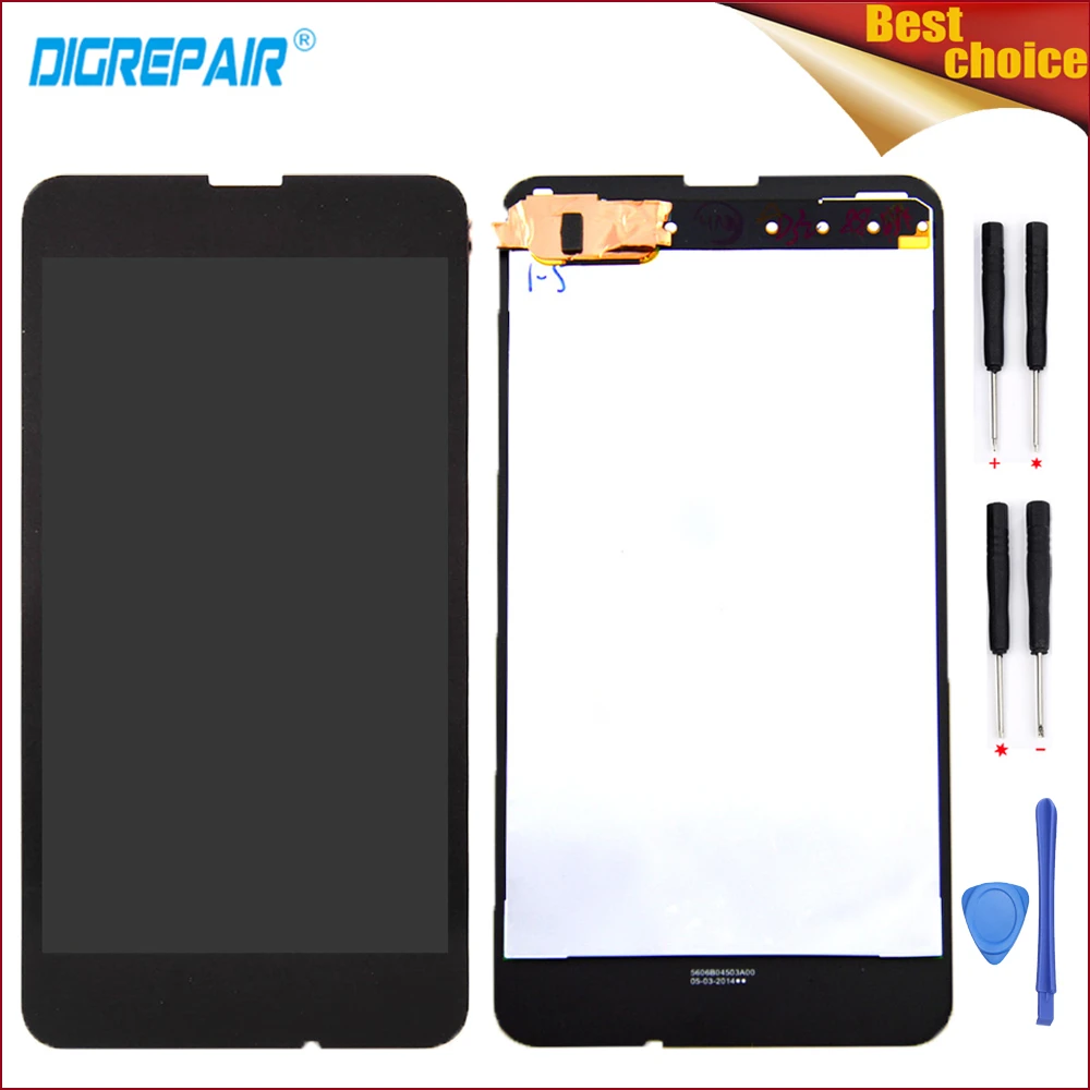 Black For Nokia Lumia 630 635 Cellphone LCD Display Touch