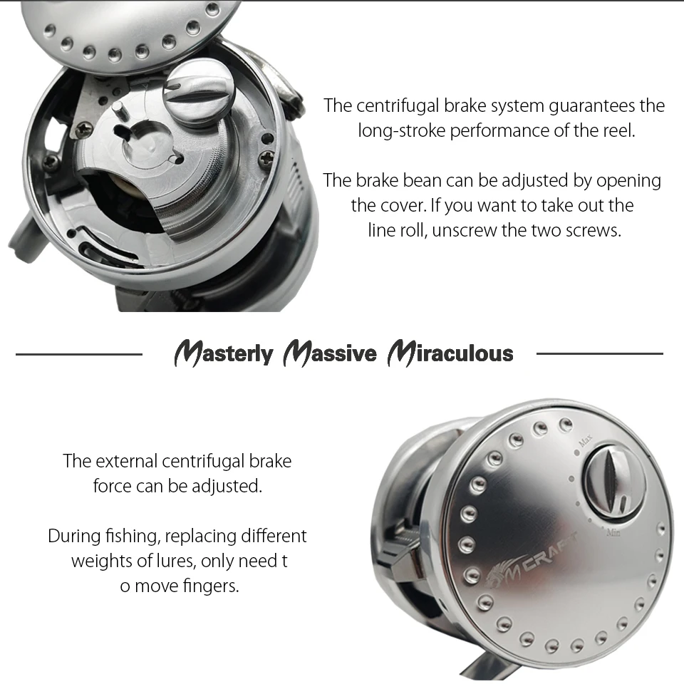 CNC Aluminium baitcasting reel Full Metal Slow Jigging Reel Saltwater Boat Reel 6.21 Sea Fishing Wheel 12+1BB casting reel TOP Quality (5)