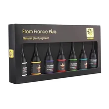 7 цветов татуировки безболезненные маленькие татуировки пигмент завод Легко окрашивается набор татуировки шаблон пигмент татуировки Поставки