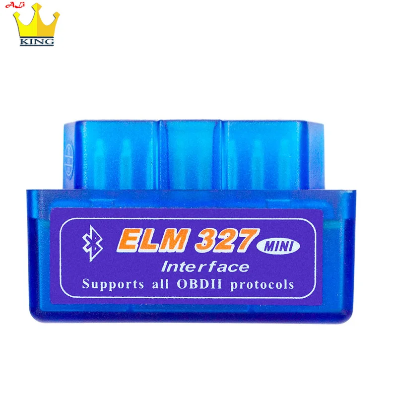 Супер Мини ELM327 Bluetooth V1.5 25K80 чип OBD2 диагностический инструмент Bluetooth ELM 327 V2.1 для Android/Symbian автоматический сканер