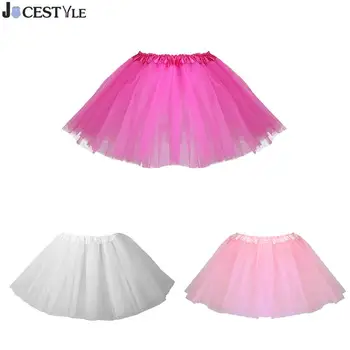 

Kids Baby Ballet Tutu Skirt Soft Solid Color Party Dance Princess Tutu Skirt Girls Ball Gown Cake Skirt Summer Children Clothing