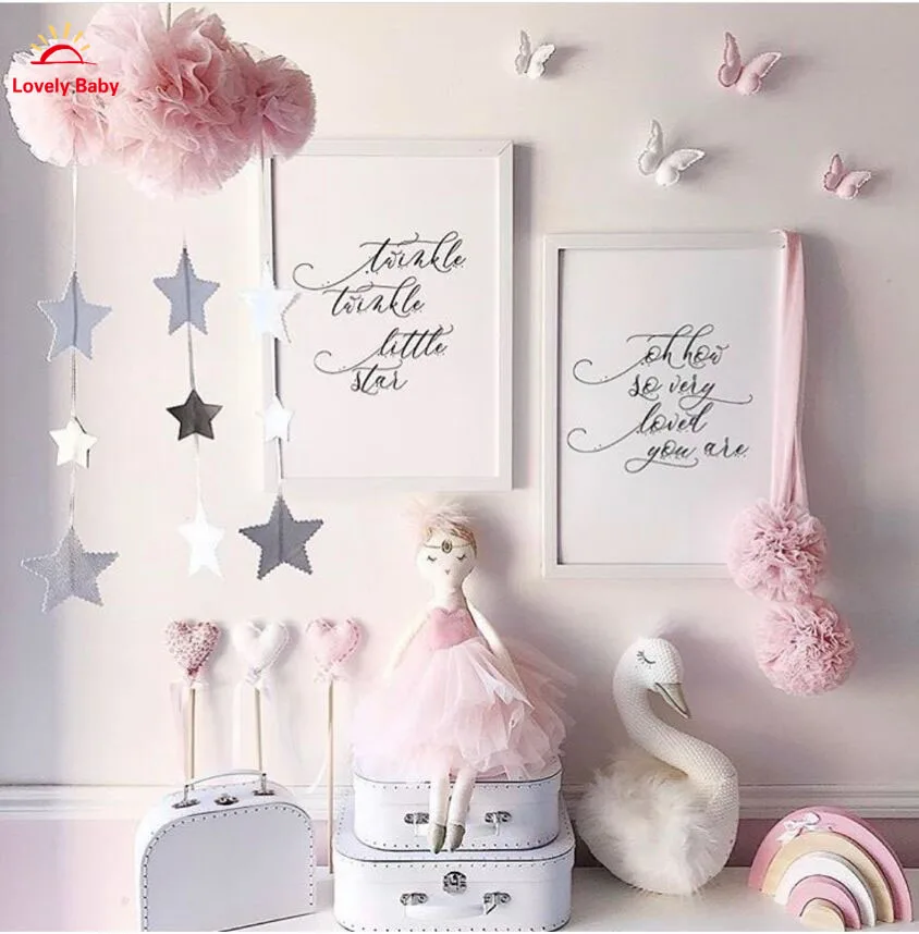 

Baby Bed Rattles Mobile Around Bumper Bar Crib Cot Room Clouds Accessories For Infant Bedding Toys Kids Crib Home Decor