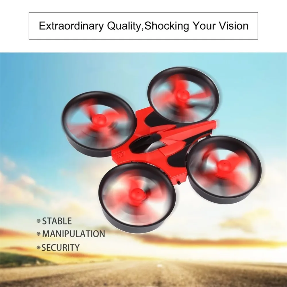 

Mini UFO Quadcopter Drone 2.4G 6-Aixs Gyro LED Lights Drones 3D-Flip/Modo Headless Mode red dron drones with camera hd