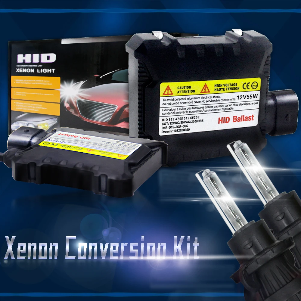 Luz de Nevoeiro Kit de Lâmpadas de Cabeça Jgaut Xenon H13 12 v 110 w Automóvel hi - lo Feixe 3000 k -12000 Frente Lâmpada Automóveis Car Hid dc 12 Lâmpadas de farol de carro (Xenon)