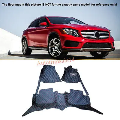 

Floor Mats & Carpets Foot Pads Protector For Mercedes Benz GLA X156 2015 2016
