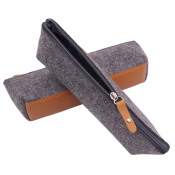 

Pencil case 1 pcs Dark Gray Handbag style pen bag 230*55*85mm Pencil Bags Gift Bag Handbag Pens Pencils Writing Supplies