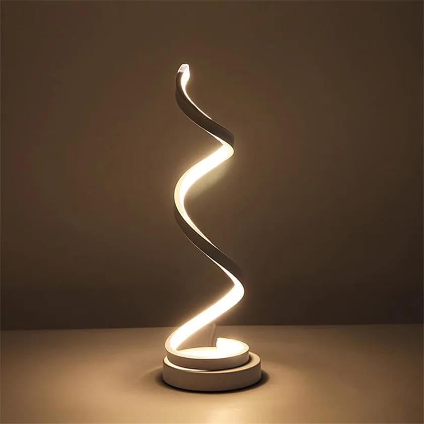 

Nordic modern simple Desk Lamp Creative Personality Table Lamps 110V 220V Acrylic Bedside Lamp for Bedroom Abajur Para Quarto