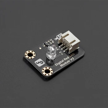 

Digital Red LED Light Module DFR0021 Highlight LED Lamp Bead PCB Silver Pad
