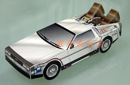

Back To The Future Car Paper Model