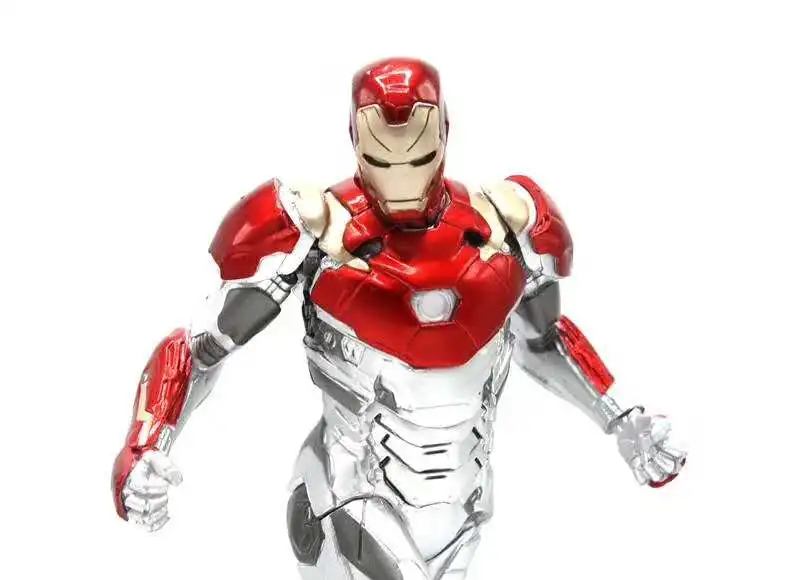 Avengers Captain Marvel 22cm Figure Carol Danvers 110 Statue KO\'s Iron Studios Toys Endgame 4 Spuer Heroine Hero Movie Doll (7)