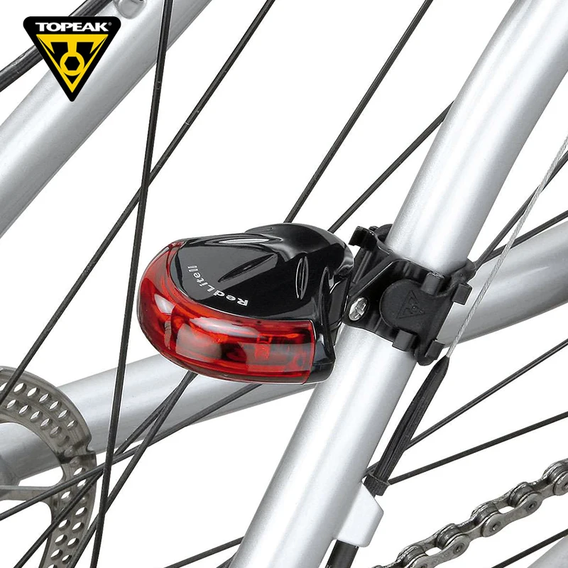 Topeak TMS035 REDLITE велосипедный задний светильник велосипедный Подседельный штырь крепление задний светильник для горного велосипеда Лампа безопасности для шоссейного велосипеда светодиодный светильник-вспышка