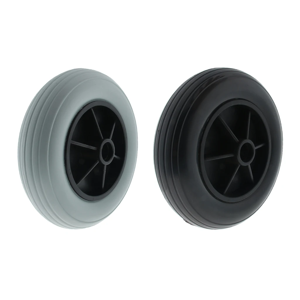 

High Quality 8 inch Inflatable Front Wheelchair Wheel Solid PU Tyres for Elderly Disabled Patients