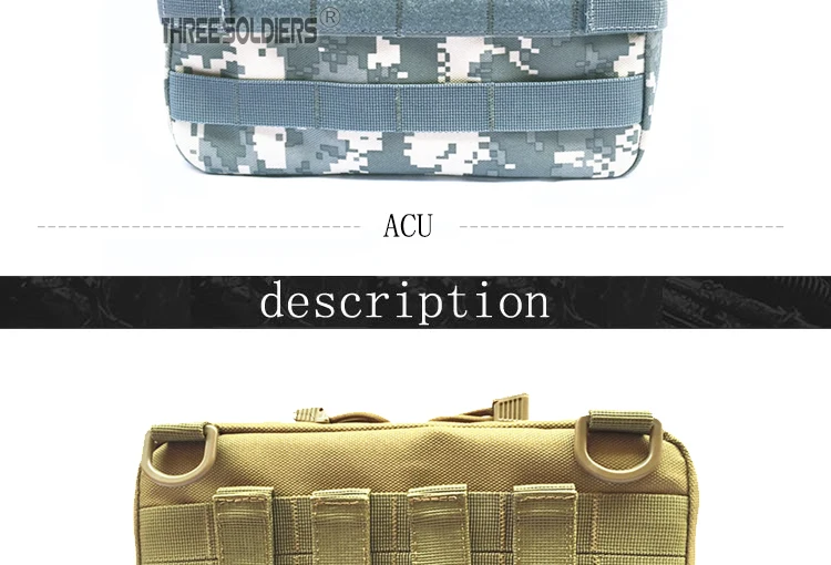 Открытый военный охотничий MOLLE Admin Pouch тактический чехол мульти Медицинский Набор сумка утилита Чехол Для Кемпинга прогулки верховой езды