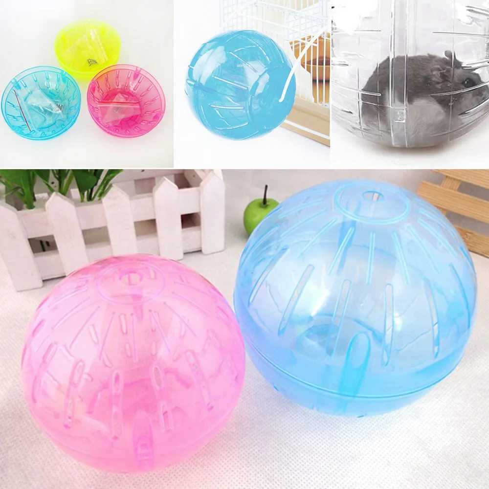 

Small Pet Rodent Mice Jogging Hamster Gerbil Rat Toy Plastic Exercise Fitness Ball Lovely Fun
